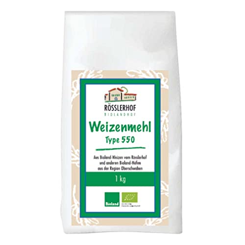 Rösslerhof Weizenmehl Typ 550 BIOLAND, 1kg Rösslerhof Weizenmehl Typ 550 BIOLAND, 1kg von Rösslerhof