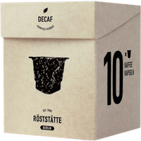 Röststätte Decaf Kapseln online kaufen | 60beans.com 10 Stück von Röststätte