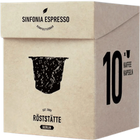 Röststätte Sinfonia Espresso Kapseln online kaufen | 60beans.com 25 Stück von Röststätte