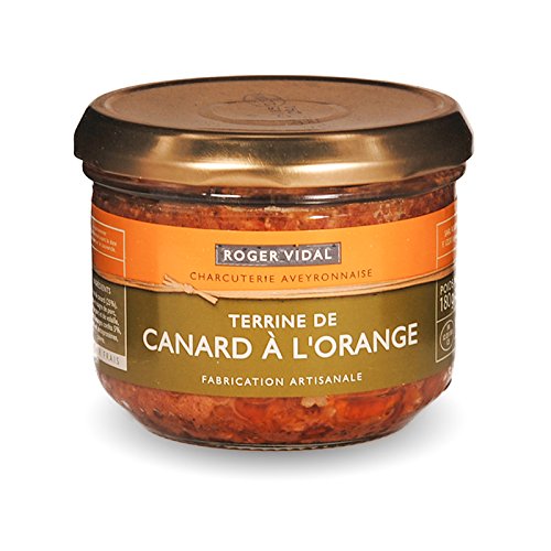 Roger Vidal - Pastete Ente mit Orange (Terrine de Canard à l'Orange) 180 g von Roger Vidal