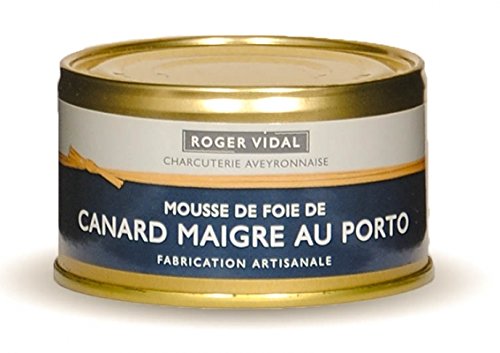 Roger Vidal - Pastete Entenleber mit Portwein (Canard Maigre au Porto) 125 g von Roger Vidal