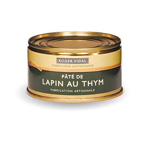 Roger Vidal - Pastete Kaninchen mit Thymian (Lapin au Thym) 125 g von Roger Vidal