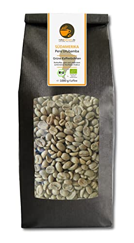 Rohebohnen Bio Arabica Peru Urubamba 1000g von Rohebohnen