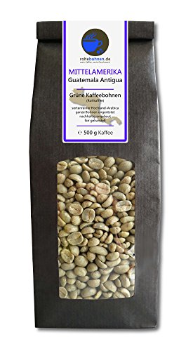 Rohkaffee - Grüner Hochland Kaffee Guatemala Antigua (grüne Kaffeebohnen 500g) von Rohebohnen