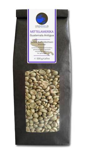 Rohkaffee - Grüner Hochland Kaffee Guatemala Antigua (grüne Kaffeebohnen 500g) von Rohebohnen