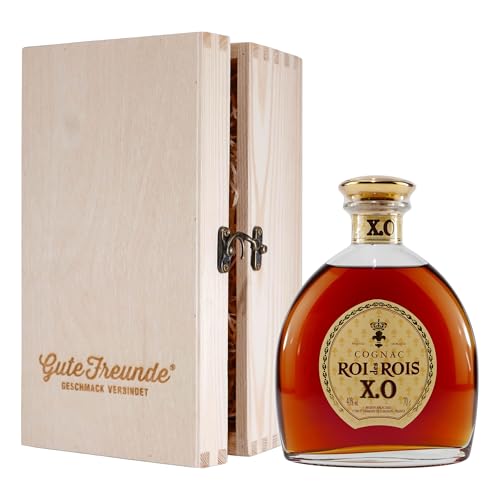 Roi des Rois Cognac X.O mit Geschenk-Holzkiste Roi des Rois Cognac X.O mit Geschenk-Holzkiste von Roi des Rois
