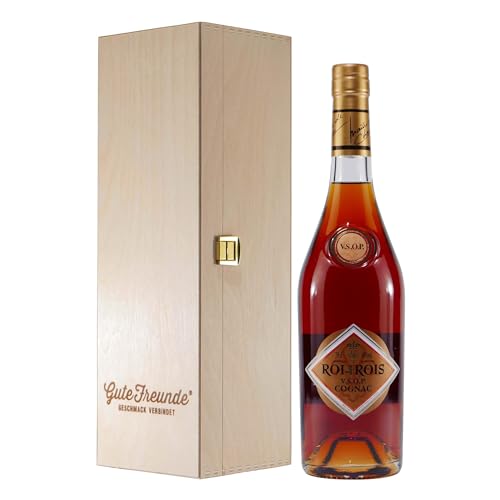 Roi des Rois V.S.O.P. Cognac mit Geschenk-Holzkiste von Roi des Rois