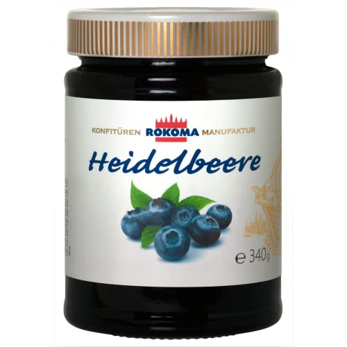 Rokoma Heidelbeer-Konfitüre extra 340g Rokoma Heidelbeer-Konfitüre extra 340g von Rokoma