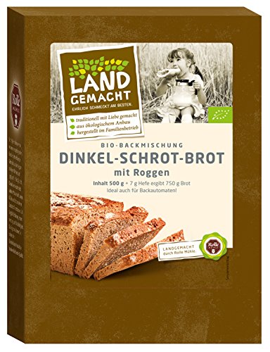 500g Bio DINKEL-Schrot Brot - Rolle Mühle - Bio Brotbackmischung - von Rolle Mühle