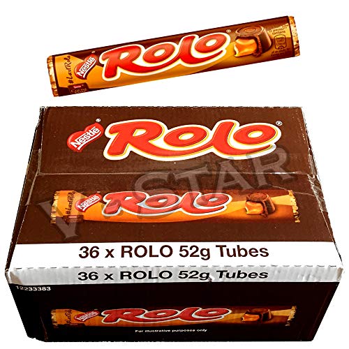 Nestle Rolo Pralinen, 36 x 52 g Tuben von Rolo