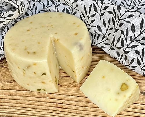 Gereifter Schafmilchkäse mit Pistazien aus Sizilien Pecorino al Pistacchio Gereifter Schafmilchkäse mit Pistazien aus Sizilien Pecorino al Pistacchio von Romagna Terre