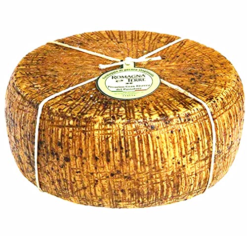 Pecorino Gran Riserva del Passatore ca. 800gr Käse am Stück aus Schafmilch Gewinner bester Pecorino Italiens Pecorino Gran Riserva del Passatore ca. 800gr Käse am Stück aus Schafmilch Gewinner bester Pecorino Italiens von Romagna Terre