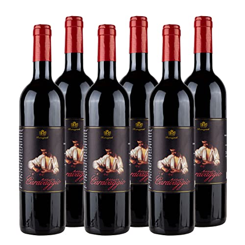"Caravaggio" Rosso Emilia IGT Rotwein Emilia Romagna trocken (6 x 0.75l) von Romagnoli