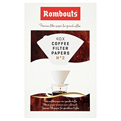 Rombouts Kaffeefilterpapiere N2 40 pro Packung von Rombouts
