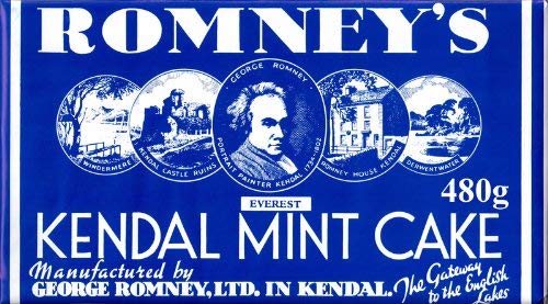 Kendal Mint Cake 480g weiß von Romney's of Kendal