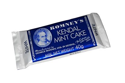 ROMNEY'S OF KENDAL Kendal Mint Cake White 40 g, 12 Stück von Romney's of Kendal