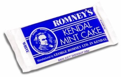 ROMNEY'S OF KENDAL Mint Cake, 50 g, 60 Stück von Romneys