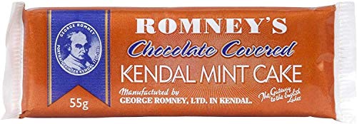 Romney's Chocolate Covered Kendal Mint Cake 55g von Romneys