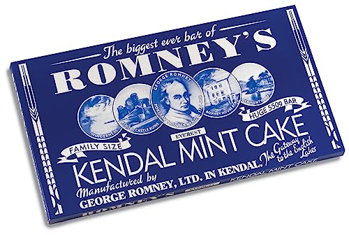 Romney's Kendal Mint Cake (weiß) 550 g (2 Stück) von Romneys