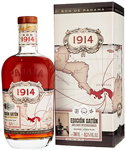 Ron 1914 Panama EDICIÓN GATÚN Barrel Aged Rum mit Geschenkverpackung (1 x 0.7 l) von Ron 1914