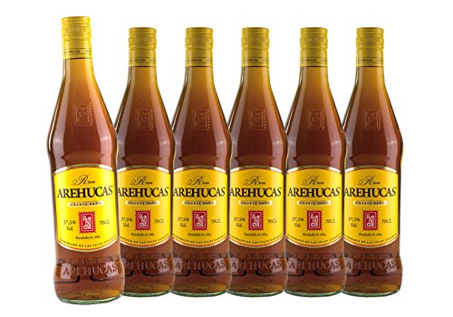 Ron AREHUCAS Carta Oro, kanarischer Rum, 37,5% vol, 6er Sparpack 6 x 700 ml Ron AREHUCAS Carta Oro, kanarischer Rum, 37,5% vol, 6er Sparpack 6 x 700 ml von Ron AREHUCAS Carta Oro 37,5% vol. , 6er Sparpack 6 x 700 ml