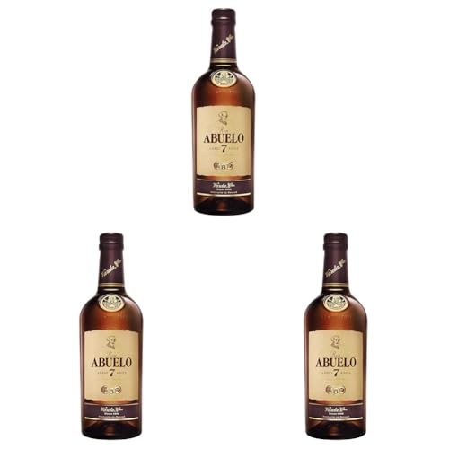 Ron Abuelo 7 Años Panama Rum (1 x 0,7 l) | 700 ml (3er Pack) von Abuelo