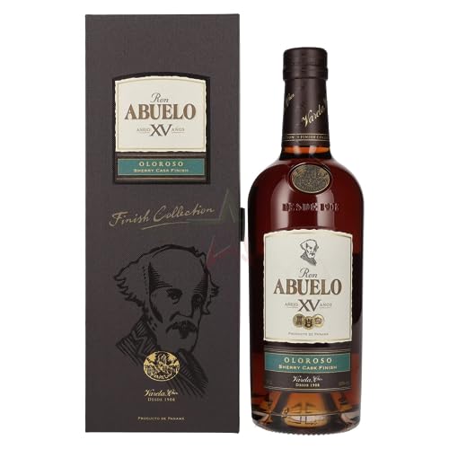 Ron Abuelo Añejo XV Años OLOROSO Sherry Cask Finish 40,00% 0,70 Liter von Ron Abuelo