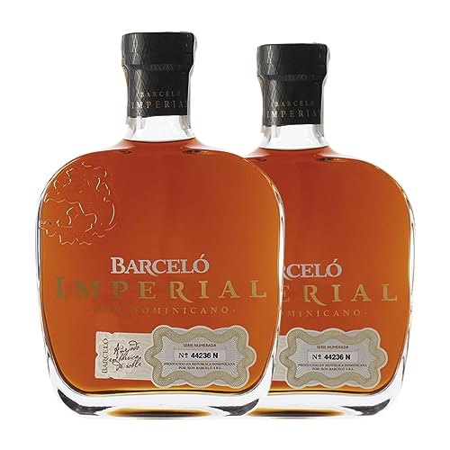 Rum Barceló Imperial Extra Añejo 70 cl (Schachtel mit 2 Flaschen von 70 cl) von Ron Barceló & Co