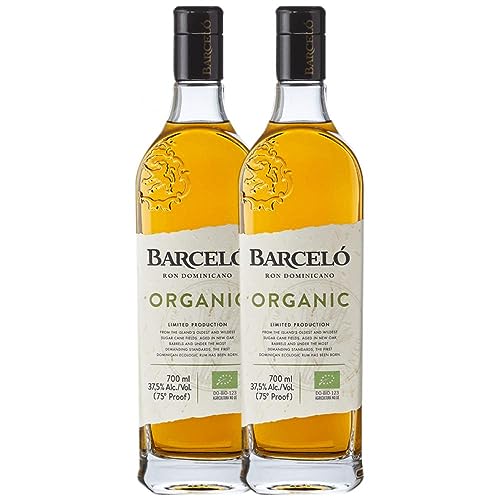 Rum Barceló Organic 70 cl (Schachtel mit 2 Flaschen von 70 cl) von Ron Barceló & Co