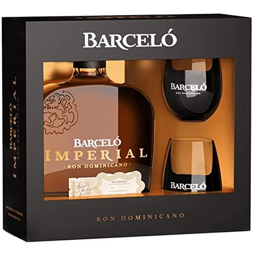 BARCELO IMPERIAL RON DOMINICANO MIT GLÄSERN 70 CL IM ETUI von Ron Barceló