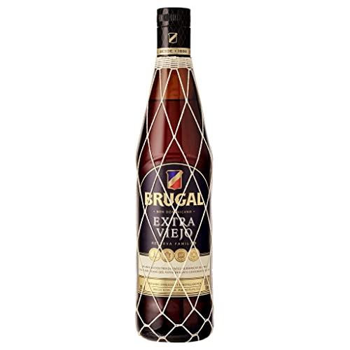 Brugal Extra Viejo | Premium Rum | aromatische Noten für ausgewogene Drinks | 38% Vol | 700ml Einzelflasche von Brugal