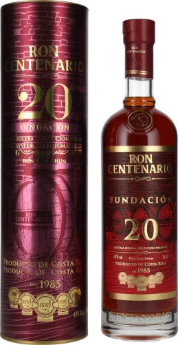 Centenario Ron Fundacion Solera 20 Años Rum (1 x 0.7 l) von Centenario