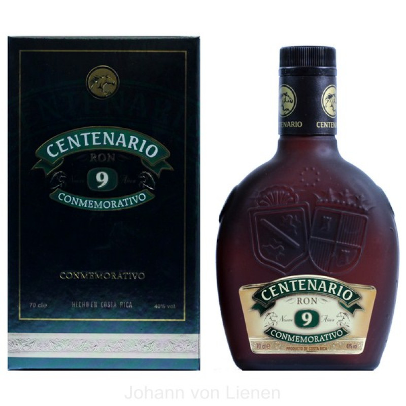 Ron Centenario Rum Conmemorativo 9 Anos 0,7 L 40% von Ron Centenario