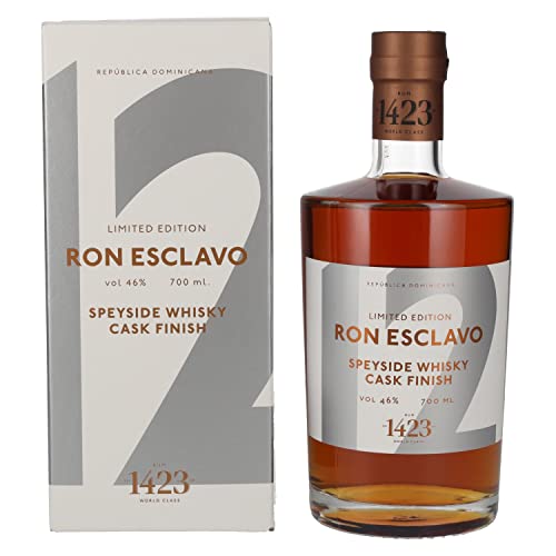 Ron Esclavo SPEYSIDE WHISKY Cask Finish Limited Edition 46% Volume 0,7l in Geschenkbox Rum von Ron Esclavo