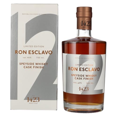 Ron Esclavo SPEYSIDE WHISKY Cask Finish Limited Edition 46% Volume 0,7l in Geschenkbox Rum von Ron Esclavo