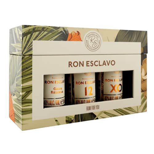 Ron Esclavo 3er Tasting Box 3 x 0,05 Liter Ron Esclavo 3er Tasting Box 3 x 0,05 Liter von Ron Esclavo