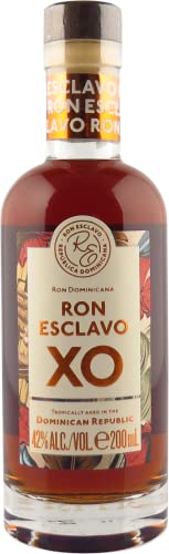 Ron Esclavo XO / 0,2l / 42% / Rum-basierte Spirituose aus der Dominikanischen Republik von Ron Esclavo