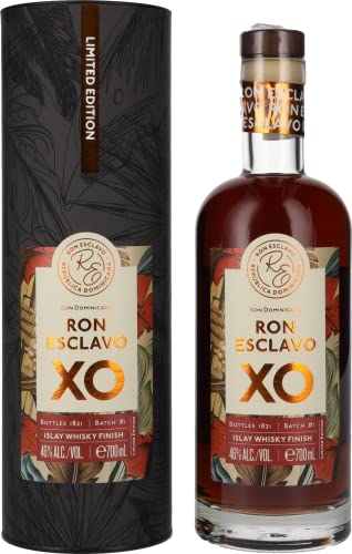 Ron Esclavo XO Islay Whisky Finish Batch #1 46% Vol. 0,7l in Geschenkbox Ron Esclavo XO Islay Whisky Finish Batch #1 46% Vol. 0,7l in Geschenkbox von Ron Esclavo
