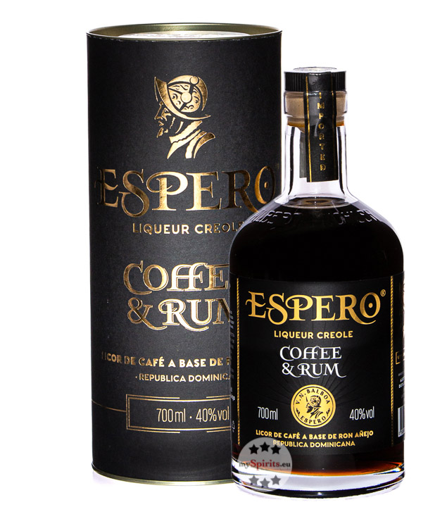 Espero Coffee & Rum Likör (40 % Vol., 0,7 Liter) von Ron Espero