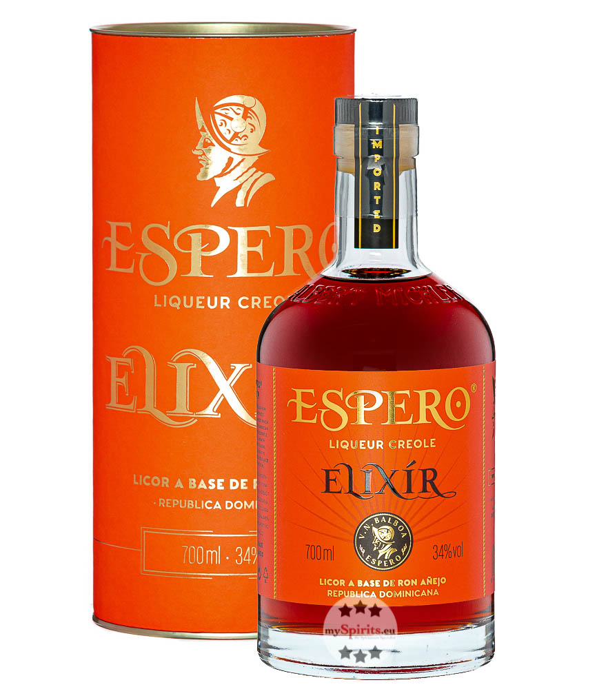 Espero Elixir Liqueur Creole (34 % Vol., 0,7 Liter) von Ron Espero