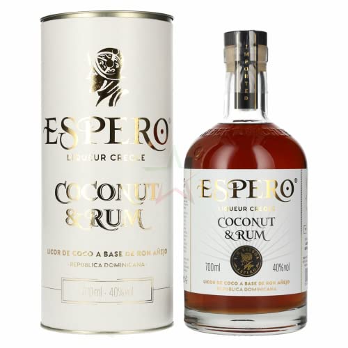 Ron Espero Creole Coconut & Rum Liqueur in Geschenkbox 40,00% 0,70 lt. von Ron Espero