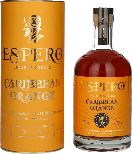 Ron Espero CARIBBEAN ORANGE Liqueur Creole 40% Vol. 0,7l in Geschenkbox von Ron Espero
