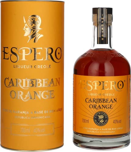 Ron Espero CARIBBEAN ORANGE Liqueur Creole 40% Vol. 0,7l in Geschenkbox von GREAT BRITISH TRADING LIMITED