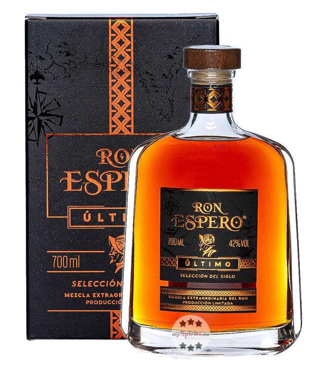 Ron Espero Ultimo Seleccion del Siglo Rum (42 % Vol., 0,7 Liter) von Ron Espero