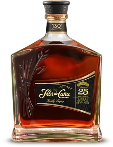 Flor de Caña Rum 25 Jahre 40% (1x 0,7 l) von Flor de Caña