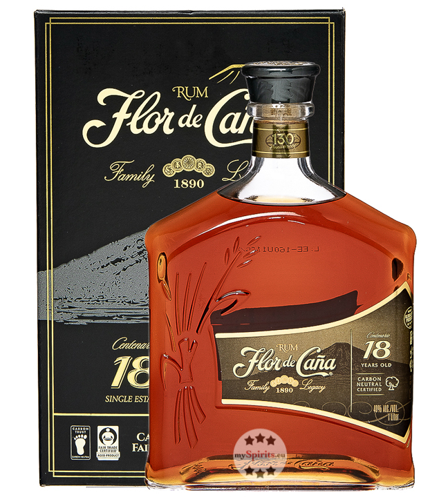 Flor de Cana 18 Rum Legacy Edition  (40 % Vol., 1,0 Liter) von Ron Flor de Caña