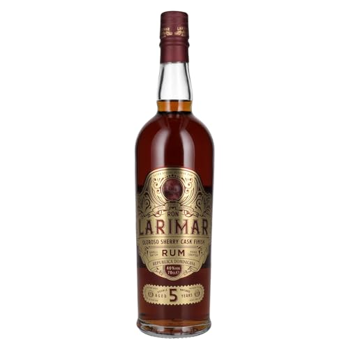 Ron Larimar 5 Years Old Small Batch Rum Oloroso Sherry Cask Finish 40% Vol. 0,7l von Ron Larimar