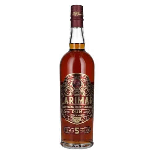 Ron Larimar 5 Years Old Small Batch Rum Pedro Ximénez Sherry Cask Finish 40% Vol. 0,7l Ron Larimar 5 Years Old Small Batch Rum Pedro Ximénez Sherry Cask Finish 40% Vol. 0,7l von Ron Larimar