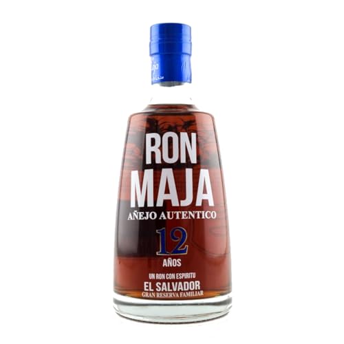 Ron Maja Añejo Autentico 12 Años Gran Reserva Familiar Rum 40% Vol. 0,7l in Geschenkbox von LAOSEP