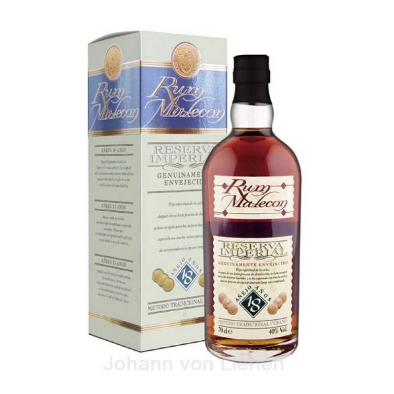 Malecon Reserva Imperial 18 Jahre 0,7 L 40%vol von Ron Malecon